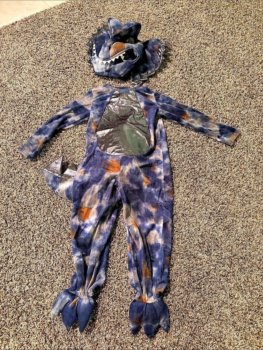Pottery Barn Kids Shark Halloween Costume Size 4-6